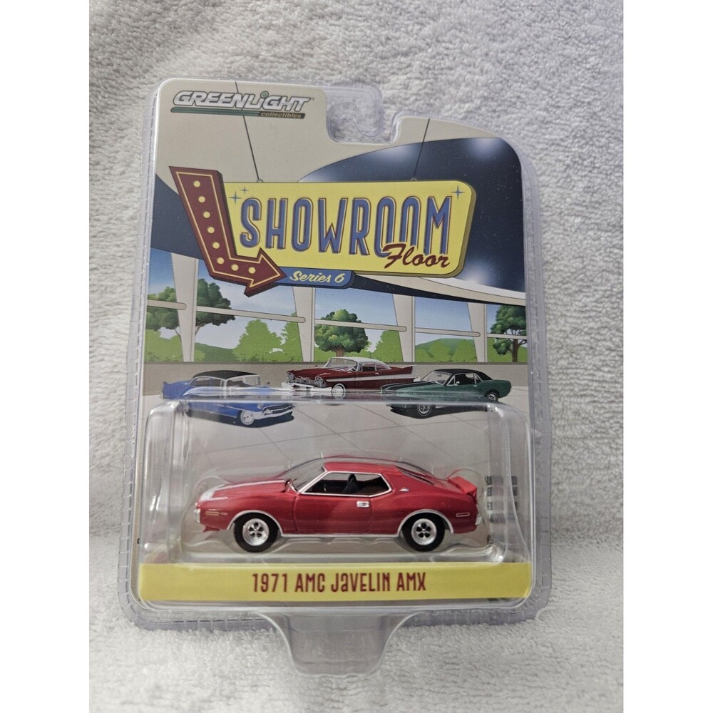GreenLight Showroom Floor Series 6 1971 AMC Javelin AMX Diecast 1:64 Collectible
